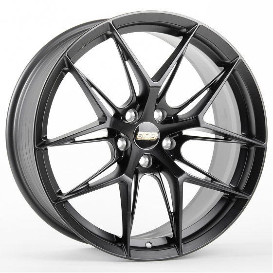 Литые диски 81109 BBS F0651-SK176 19 J8.5 ET35 5x108 73.1 чёрный матовый: Фото 4