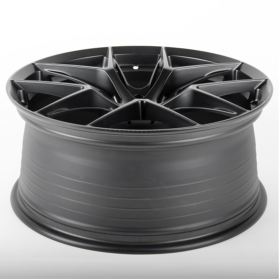 Литые диски 81109 BBS F0651-SK176 19 J8.5 ET35 5x108 73.1 чёрный матовый: Фото 7