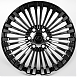 Литые диски 81417 Lexus/Toyota 11843-CT378 20 J8.5 ET40 6x139.7 95.1 чёрный + полированные спицы