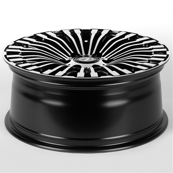 Литые диски 81417 Lexus/Toyota 11843-CT378 20 J8.5 ET40 6x139.7 95.1 чёрный + полированные спицы: Фото 7