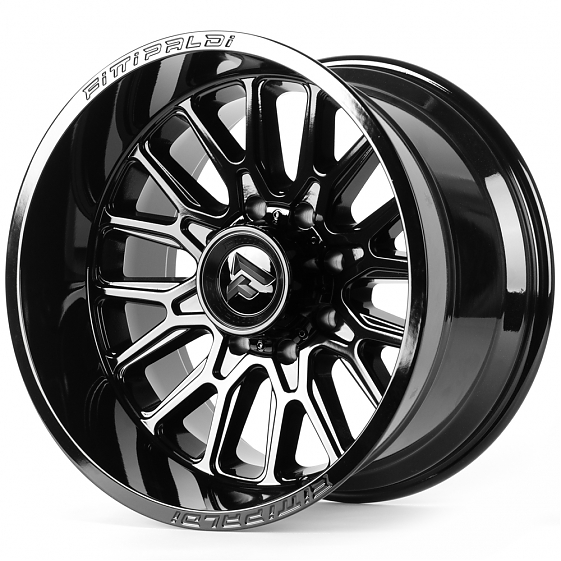 Литые диски 81615 Fittipaldi FA18B 20 J12 ET-44 8x170 125.2 чёрный глянцевый: Фото 5