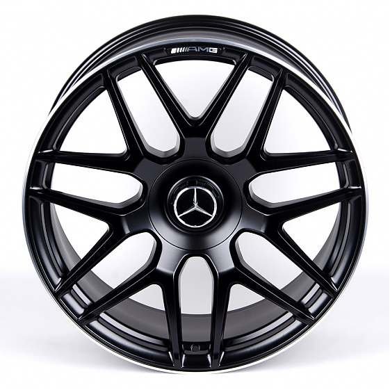 Литые диски 80879 Mercedes-Benz 7094X-CT400 22 J10 ET36 5x130 84.1 чёрный матовый + полированный обо: Фото 2
