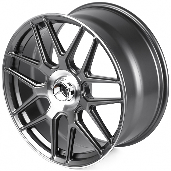 Кованые диски 0923-37 PTRACING FG474X-SL238 21 J10 ET42 5x112 66.5 графит + полированный обод: Фото 6