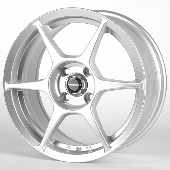 Литые диски 81535 Weds 6065X-CS214 15 J7 ET35 4x100 73.1 серебро: Фото 4