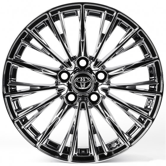 Литые диски 82508 Toyota XF055 17 J7.5 ET38 5x114.3 60.1 тёмный хром: Фото 1