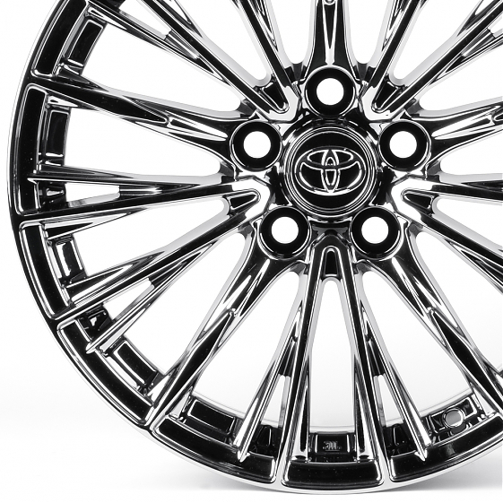 Литые диски 82508 Toyota XF055 17 J7.5 ET38 5x114.3 60.1 тёмный хром: Фото 2