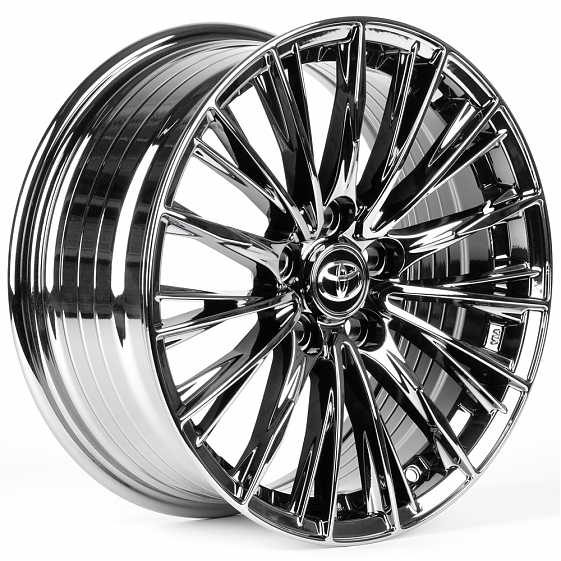 Литые диски 82508 Toyota XF055 17 J7.5 ET38 5x114.3 60.1 тёмный хром: Фото 4