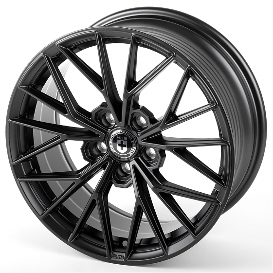 Литые диски 81176 HRE ZXDF0-DS182 17 J7.5 ET35 5x114.3 73.1 чёрный матовый: Фото 6