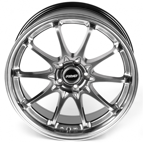 Литые диски 81924 Rays IVF-695-DS345 19 J8.5 ET35 5x114.3 73.1 серебро тёмное: Фото 3