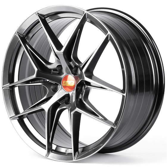 Литые диски 82495 BBS XF016 19 J8.5 ET38 5x108 73.1 серебро тёмное: Фото 5
