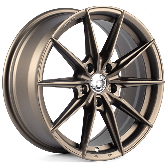 Литые диски 82642 HRE IVF-3408-H3408F 17 J7.5 ET35 5x114.3 73.1 бронза матовая: Фото 4