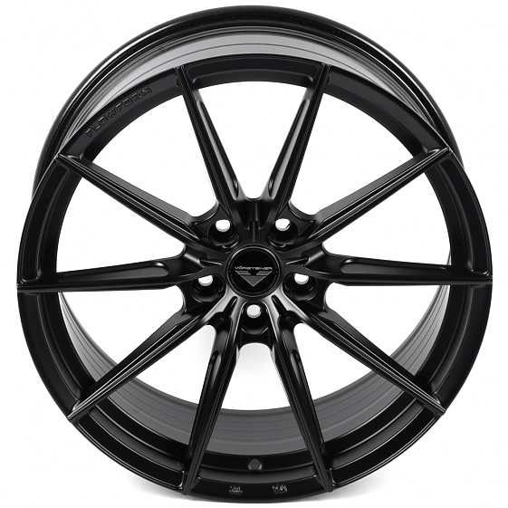Литые диски 82168 WF IVF-005-SF085 19 J8.5 ET35 5x114.3 73.1 чёрный матовый: Фото 3