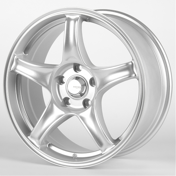 Литые диски 82580 Advan 53983-DS182 17 J7.5 ET40 5x100 73.1 чёрный матовый: Фото 4