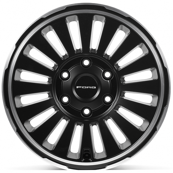 Кованые диски H260613A SKILL SB314-SB532 17 J8.5 ET30 6x139.7 93.1 чёрный матовый + полированный обо: Фото 1