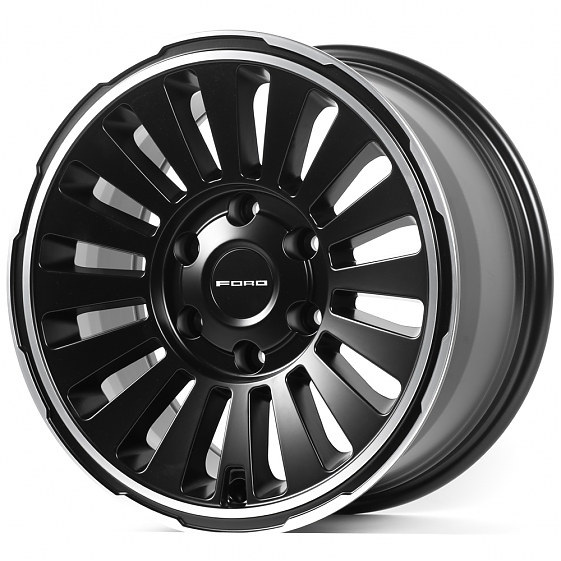 Кованые диски H260613A SKILL SB314-SB532 17 J8.5 ET30 6x139.7 93.1 чёрный матовый + полированный обо: Фото 4