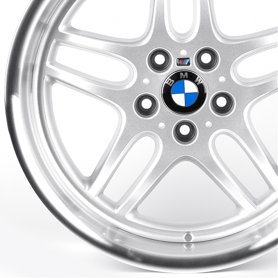 Литые диски 82360 BMW iV141-SF088 19 J10 ET20 5x120 74.1 серебро + полированный обод: Фото 2