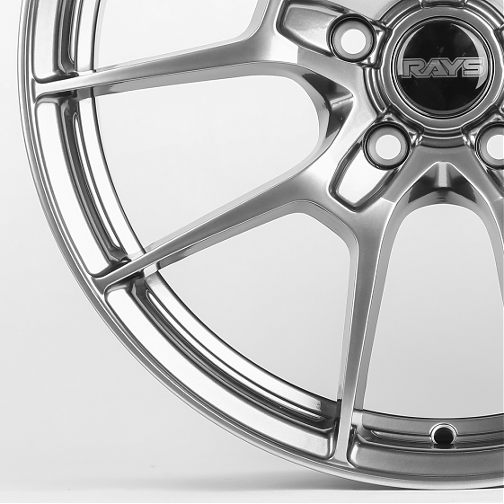 Литые диски 80381 Rays WC001-SK163 18 J8 ET30 5x112 66.6 серебро тёмное: Фото 2