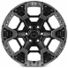 Кованые диски H260114Q SKILL SB129-SV452 20 J9.5 ET20 6x135 87.1 чёрный матовый + декоративные кольц
