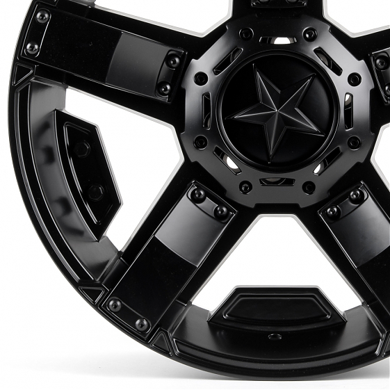 Литые диски 80998 XD Series SV283-23721-19 18 J9 ET20 5x114.3/5x127 73.1 чёрный матовый: Фото 2