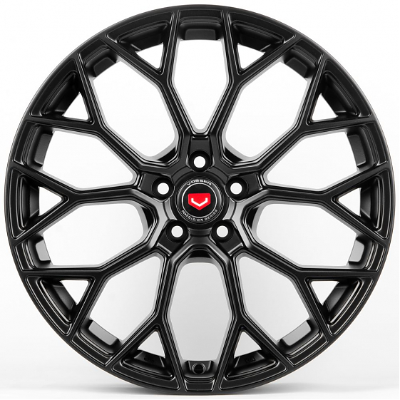 Литые диски 80782 Vossen BY05-SK163 18 J8 ET35 5x120 72.6 чёрный матовый: Фото 1