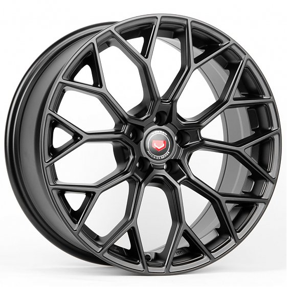 Литые диски 80782 Vossen BY05-SK163 18 J8 ET35 5x120 72.6 чёрный матовый: Фото 4