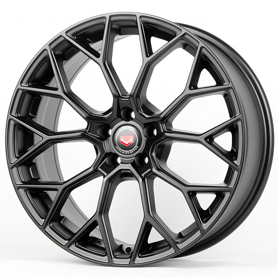 Литые диски 80782 Vossen BY05-SK163 18 J8 ET35 5x120 72.6 чёрный матовый: Фото 5