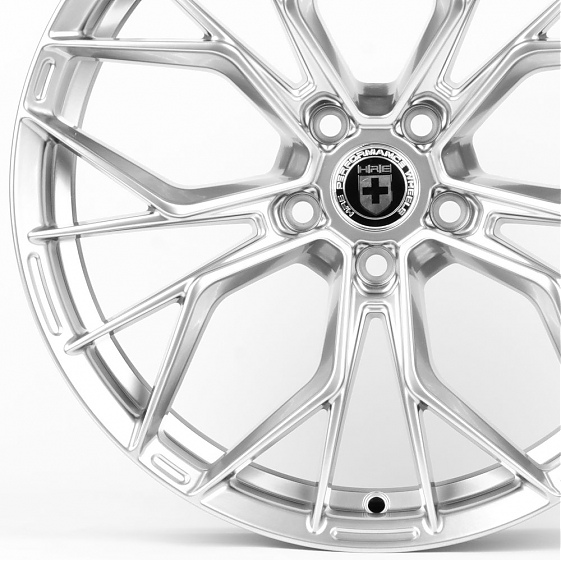 Литые диски 80662 HRE F010-SV294 19 J8.5 ET35 5x112 66,56 серебро тёмное: Фото 2