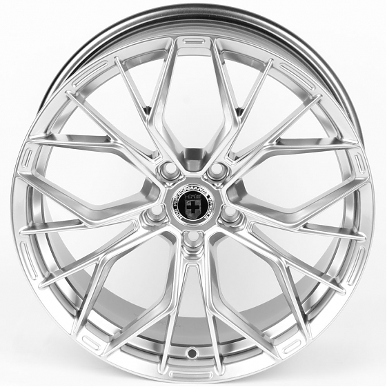 Литые диски 80662 HRE F010-SV294 19 J8.5 ET35 5x112 66,56 серебро тёмное: Фото 3