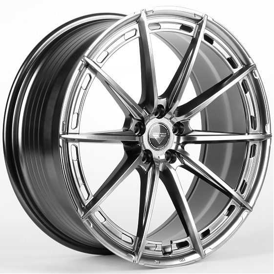 Литые диски 82255 Vorsteiner DF030-SF100 20 J8.5 ET35 5x108 73.1 серебро тёмное: Фото 4