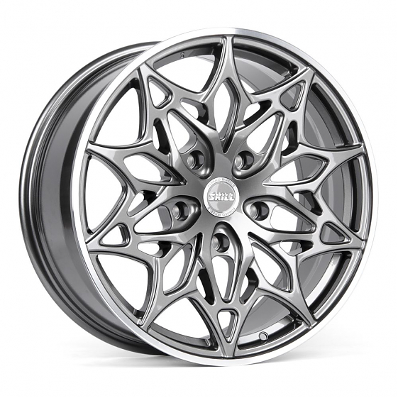 Кованые диски 230315T SKILL SL351-CS267 20 J9 ET40 5x150 110.1 графит глянцевый + полированный обод: Фото 4