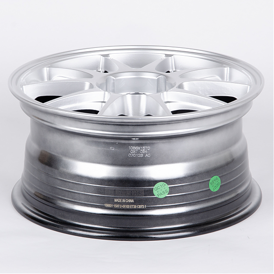 Литые диски 80190 Weds 1086X-SL023 15 J7 ET38 4x100 73.1 серебро: Фото 7
