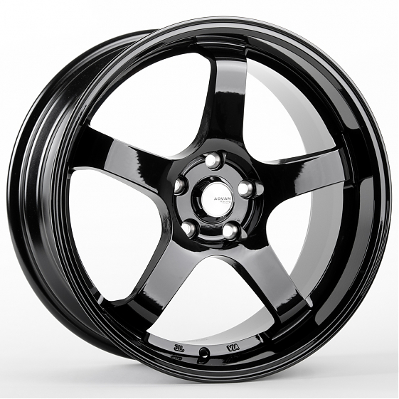 Литые диски 81154 Advan LK028-SB394 18 J8.5 ET35 5x114.3 73.1 чёрный: Фото 4