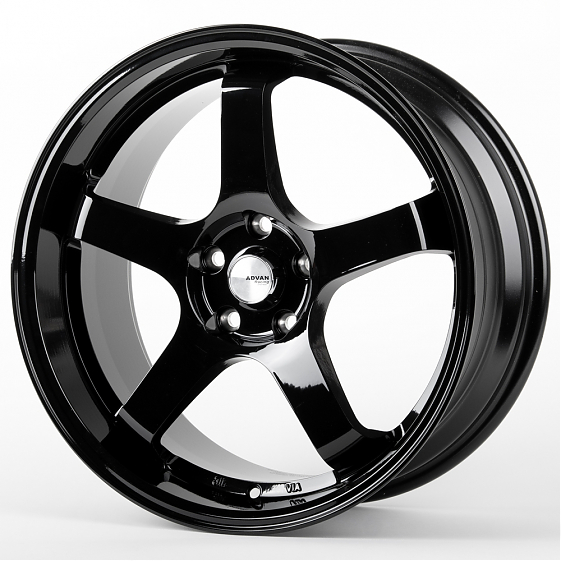 Литые диски 81154 Advan LK028-SB394 18 J8.5 ET35 5x114.3 73.1 чёрный: Фото 5