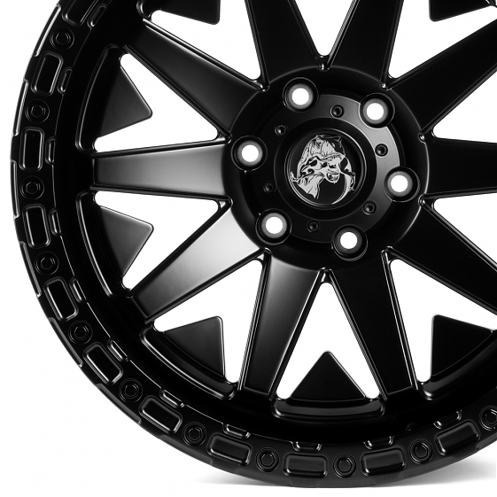 Кованые диски H231031AF CMST SL717-CT380 20 J9.5 ET-12 5x115 71.6 черный матовый: Фото 2