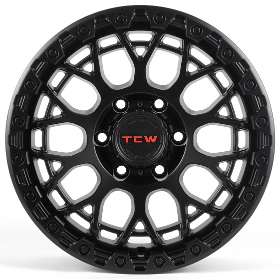 Литые диски 81608 TCW Y011-DS317 17 J8.5 ET0 6x139.7 110.1 чёрный матовый: Фото 1