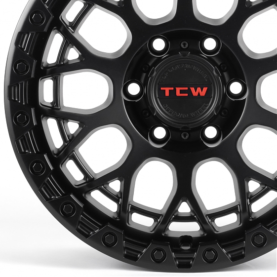 Литые диски 81608 TCW Y011-DS317 17 J8.5 ET0 6x139.7 110.1 чёрный матовый: Фото 2