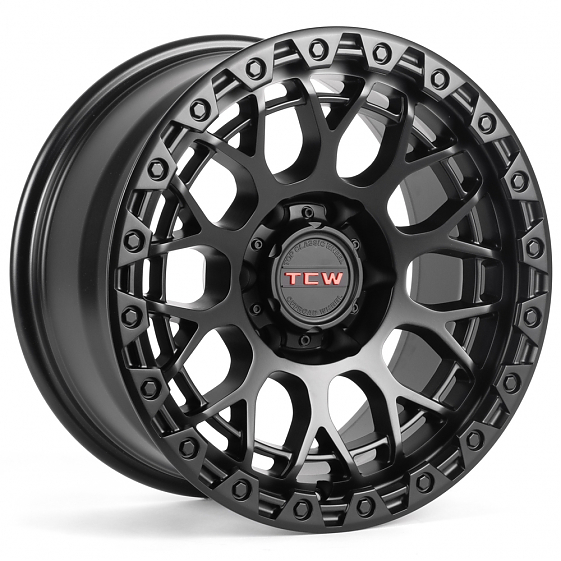 Литые диски 81608 TCW Y011-DS317 17 J8.5 ET0 6x139.7 110.1 чёрный матовый: Фото 4