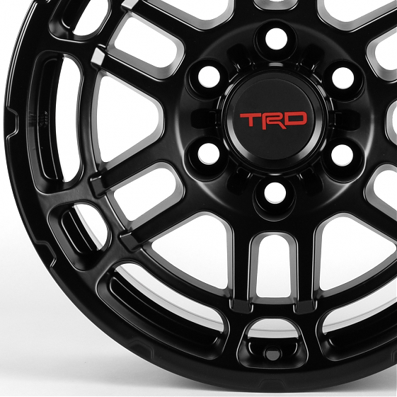 Литые диски 81829 TRD IV-883-CT479 17 J8 ET5 6x139.7 106.1 чёрный матовый: Фото 2