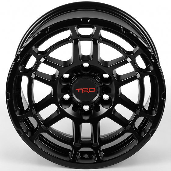 Литые диски 81829 TRD IV-883-CT479 17 J8 ET5 6x139.7 106.1 чёрный матовый: Фото 3