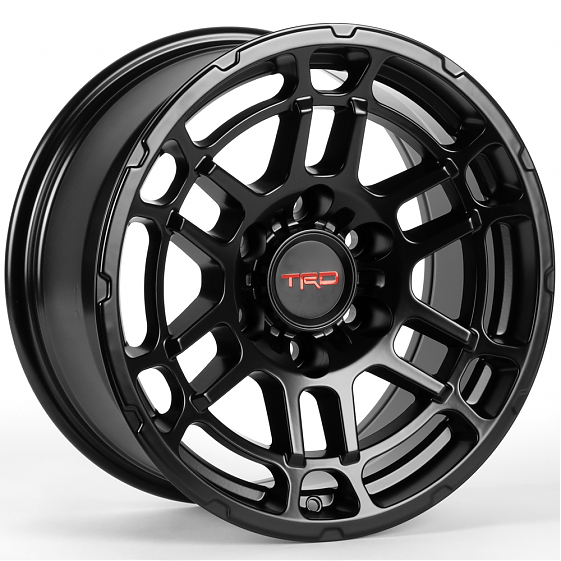 Литые диски 81829 TRD IV-883-CT479 17 J8 ET5 6x139.7 106.1 чёрный матовый: Фото 4