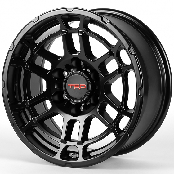 Литые диски 81829 TRD IV-883-CT479 17 J8 ET5 6x139.7 106.1 чёрный матовый: Фото 5