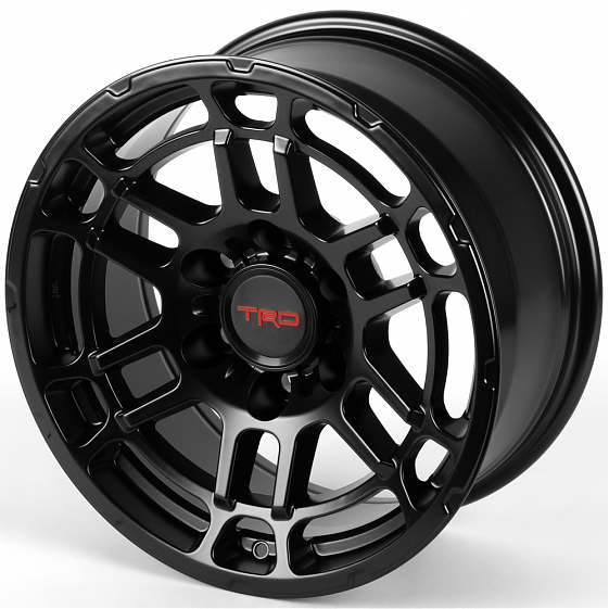 Литые диски 81829 TRD IV-883-CT479 17 J8 ET5 6x139.7 106.1 чёрный матовый: Фото 6