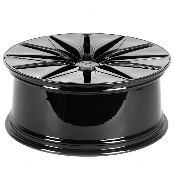 Кованые диски H240603J SKILL SV380-SV481 22 J9 ET50 6x139.7 95.1 чёрный глянцевый + карбон SFC06: Фото 7