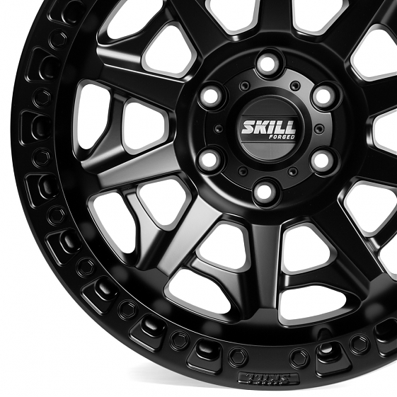 Кованые диски 230302T SKILL SV346-SL090 20 J9 ET19 6x139.7 106.1 чёрный: Фото 3
