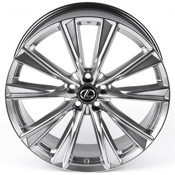 Литые диски 82578 Lexus IVF3202 21 J8 ET30 5x114.3 60.1 серебро тёмное: Фото 3