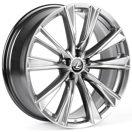 Литые диски 82578 Lexus IVF3202 21 J8 ET30 5x114.3 60.1 серебро тёмное: Фото 4