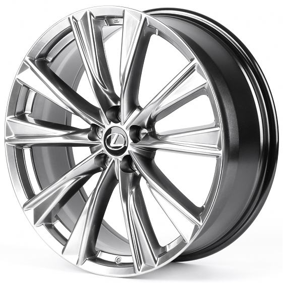 Литые диски 82578 Lexus IVF3202 21 J8 ET30 5x114.3 60.1 серебро тёмное: Фото 5