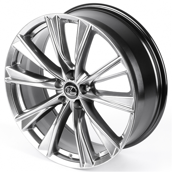 Литые диски 82578 Lexus IVF3202 21 J8 ET30 5x114.3 60.1 серебро тёмное: Фото 6