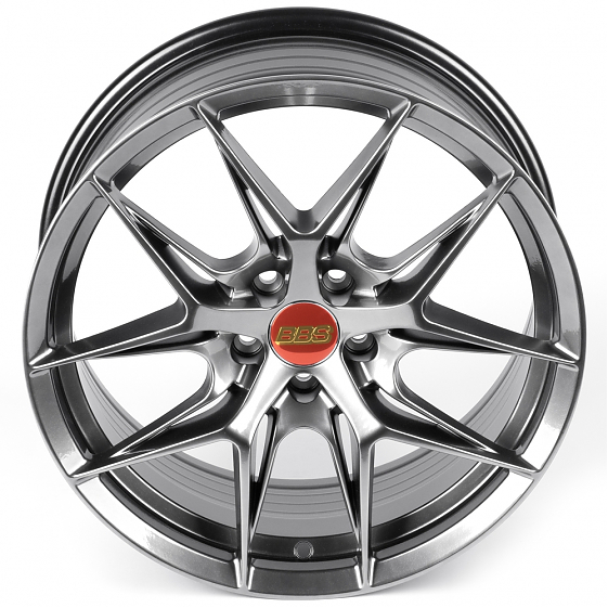 Литые диски 82483 BBS XF016 17 J7.5 ET35 5x100 73.1 серебро тёмное: Фото 3