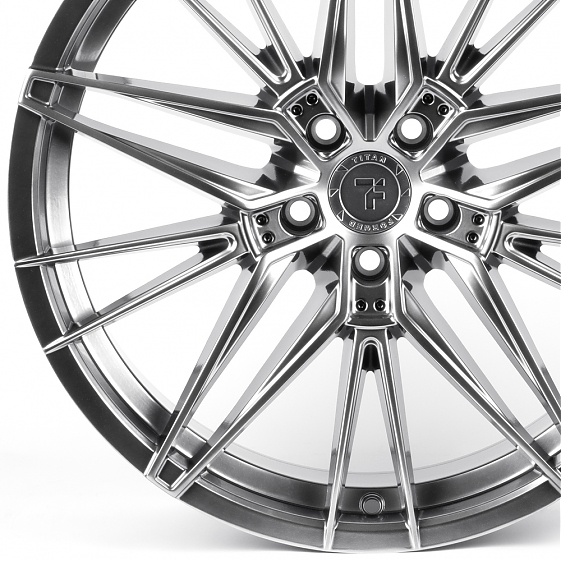 Литые диски 82541 Titan F9830 19 J8.5 ET38 5x108 73.1 серебро тёмное: Фото 2
